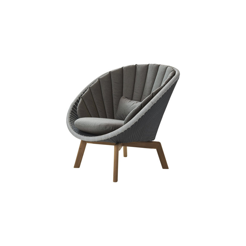 Outdoor Dining Armchair, Natural, Taupe