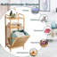 Carty Solid Wood Freestanding Bathroom Cabinet