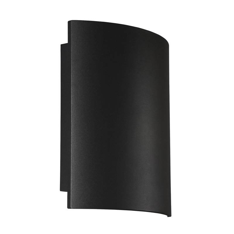Outdoor LED Wall Mount, 570LM, Black