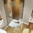 Corner Shower Enclosure 36 In. W X 72 In. H Frameless Neo-Angle Shower Enclosure, 1/4" (6Mm) Clear SGCC Tempered Glass, Pivot Shower Door In Brushed Nickel,Shower Base Not Included-123210303
