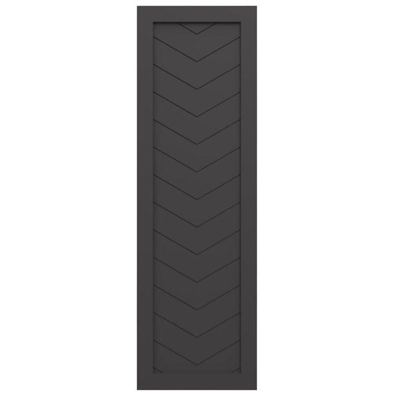 Paire de volets en PVC à panneau fixe True Fit, 49", Montagne ombrageuse, 18"