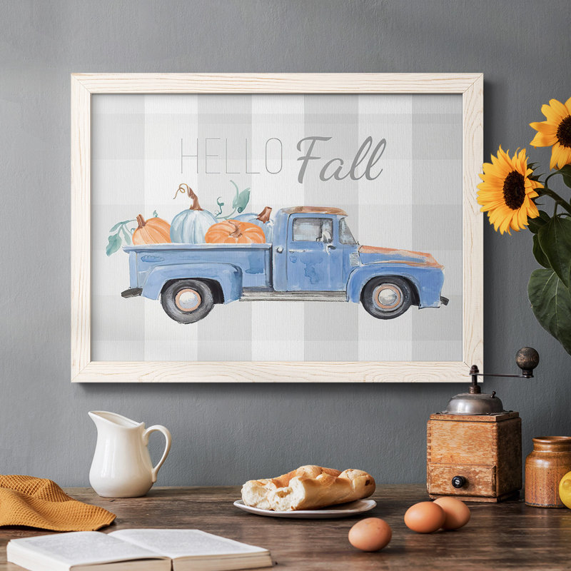 Happy Harvest II, reproduction d'art sur toile, Blanc, H 14 po x l 20 po x P 1,5 po