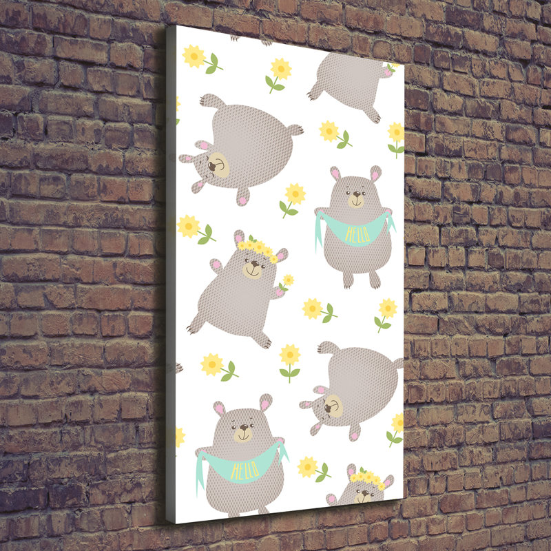 Bears - Wrapped Canvas Print