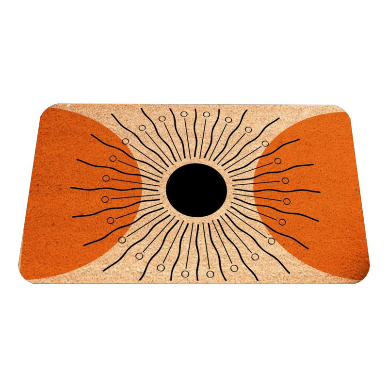 Durable PVC Doormat, Non-Slip Underside, 15.7 x 27.6 inches | 100% Weather-Resistant PVC Material | Ideal for Indoor & Outdoor Use, Easy to Clean, Stylish Design for Home Entryways & Patios