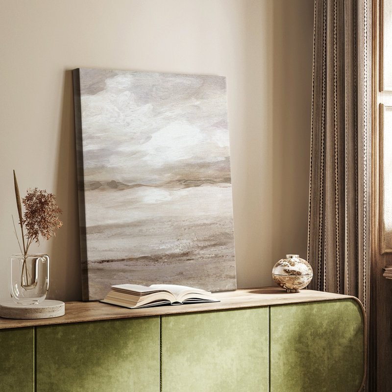 Dunes neutres - galerie Cavas sur mesure, H 48 po x l 32 po