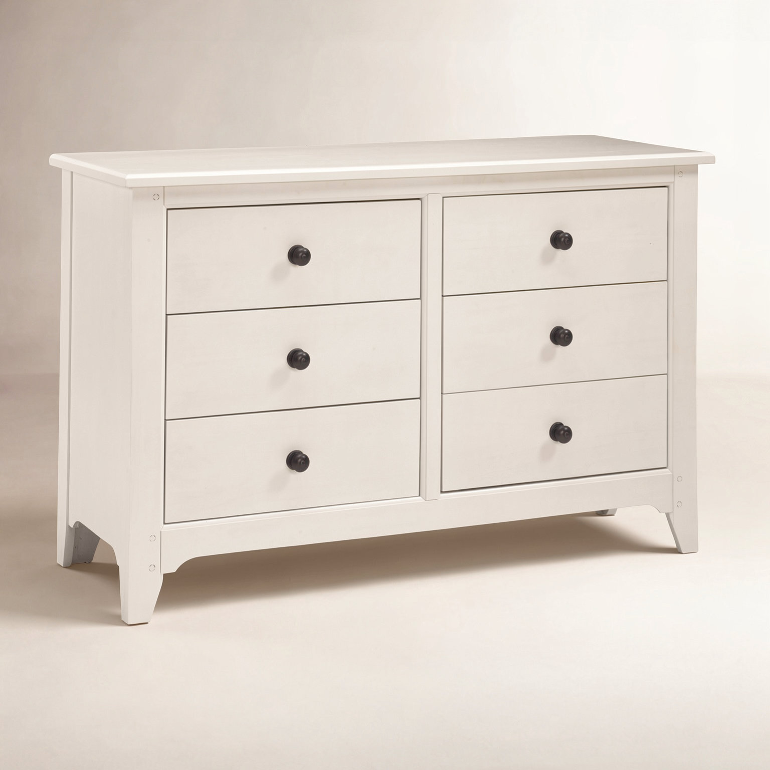 Mabank Kids Dresser, Sea Shell White