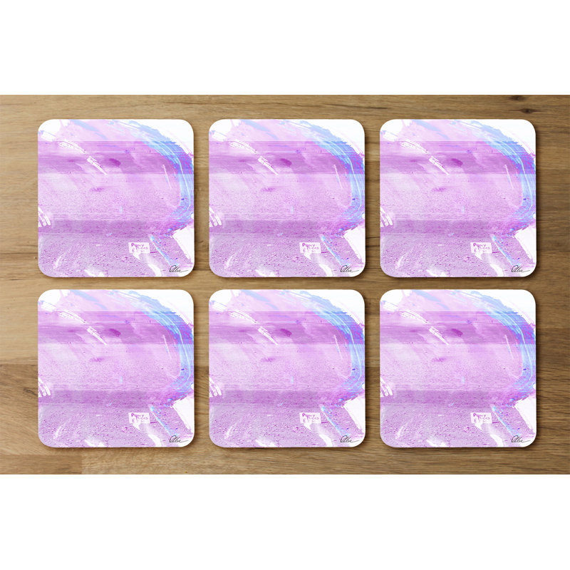 Square 6 Piece Coaster Set