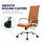 Fauteuil de direction en cuir Mulkey-191906514