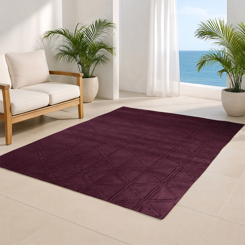 Tapis rouge intérieur et extérieur Trellis, Rectangle 4pi x 6 pi
