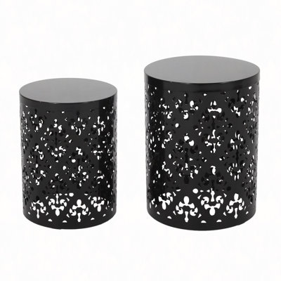 Metal S/2 End Table