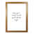 Honey Oak Frame