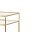 58.9cm W Solid + Manufactured Wood Bedside Table