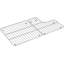 2 Piece Whitehaven Stainless Steel Rack for Whitehaven K-5826/5827 Sinks