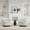 Fauteuil demi-tonneau Marcy