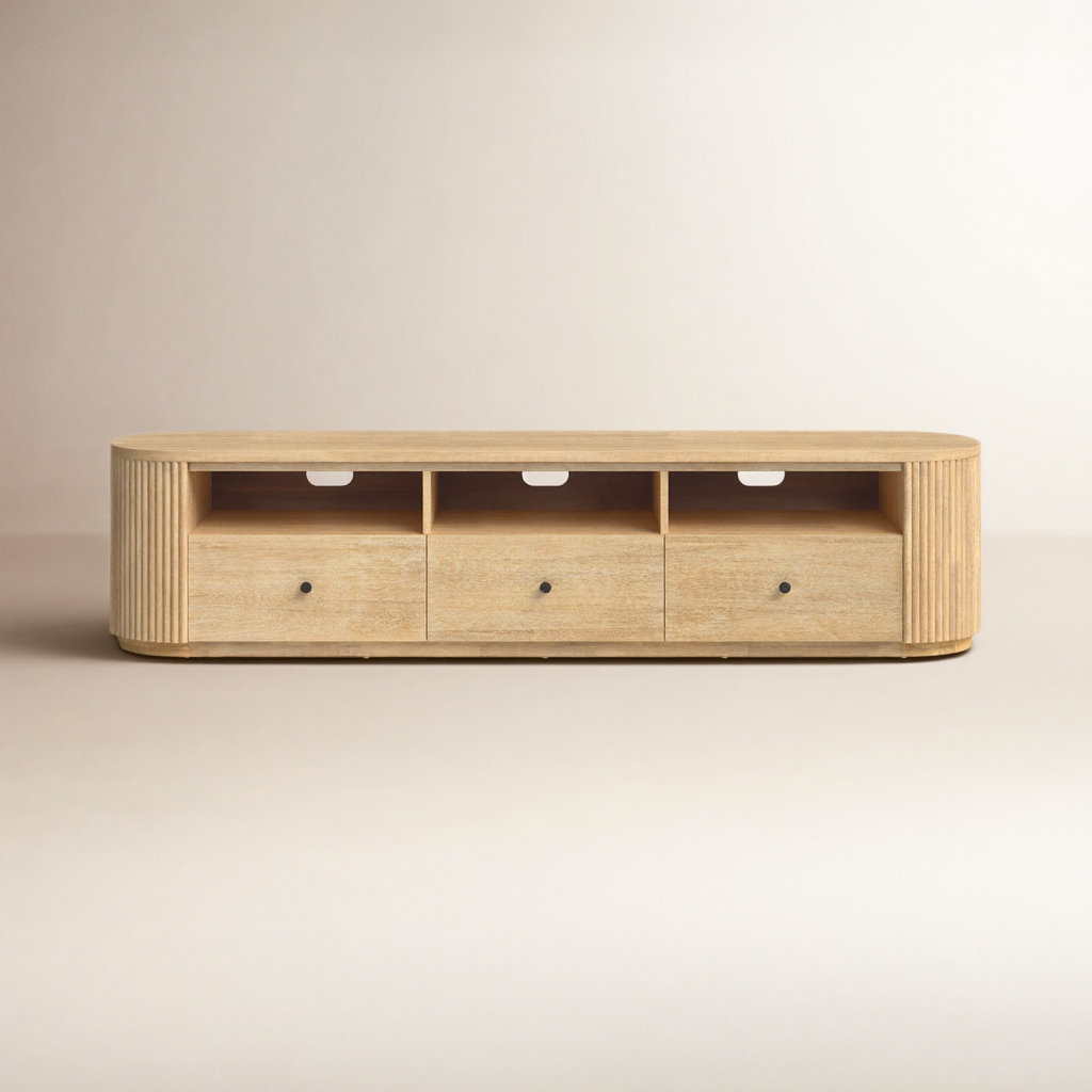 Fitzroy 87" Acacia TV Stand
