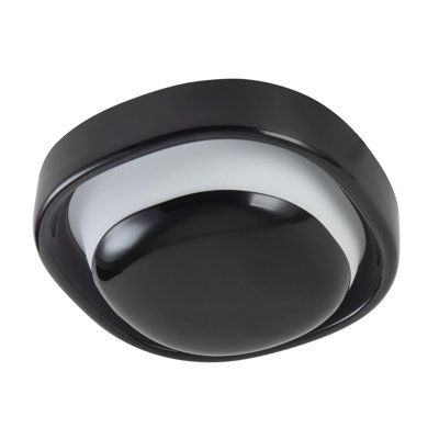 Pebble 8-in Silver dimmable LED Wall Sconce