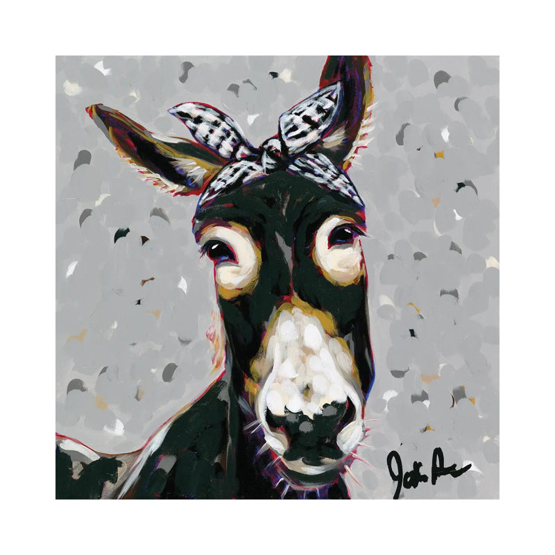 Farm Pop-Donna by Jodi Augustine - Wrapped Canvas Print, 93.98 cm H x 93.98 cm W x 1.91 cm D