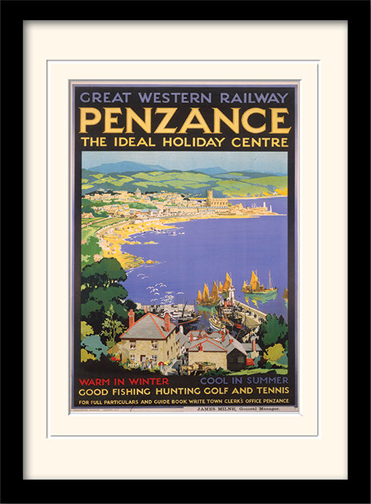Cornwall - Single Picture Frame Print