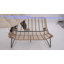 Méridienne d'extérieur, fauteuil œuf Papasan pour 2 personnes avec coussin épais de 5 po, causeuse de patio 51 po-204379052