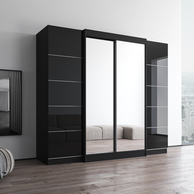 Manufactured Wood Armoire by Meble Furniture
