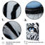 " Black And White Zebra Patterns Dynamic III "-92008441