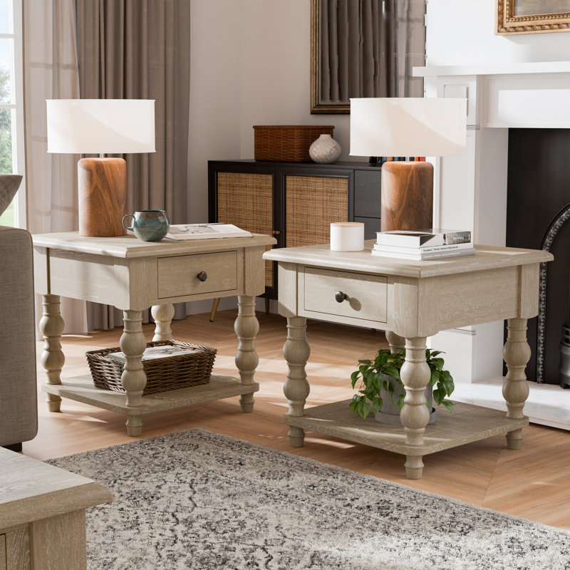 Baiardo 2-Piece End Table Set