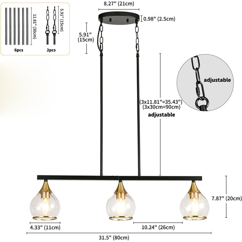Kitchen Island Lamp