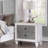 Two-Tone Finish Nightstand With 2 Drawers