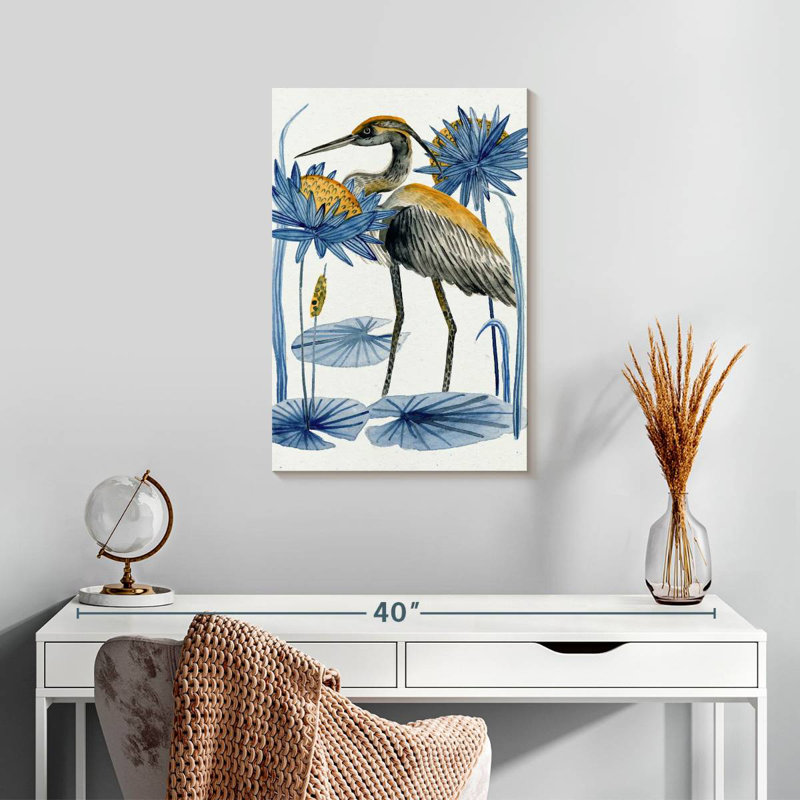 Brampt Heron Pond I, 24" H x 16" W