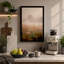 Misty Wetland Emergence Scandinavian - Wrapped Canvas-1556493769-1556493782