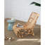 D15x16" Capiz Garden Stool Small Side Tabel, Blue Accent Round End Table