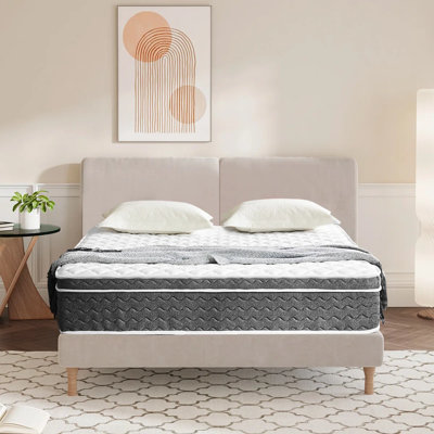 Gel Memory Foam Coils Innerspring Mattress by hengjieyiye
