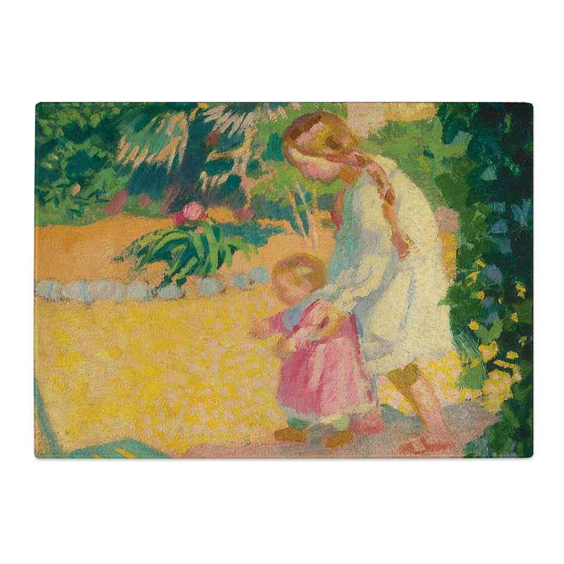 First Steps by Maurice Denis Chopping Board, 28.5cm W x 39cm L
