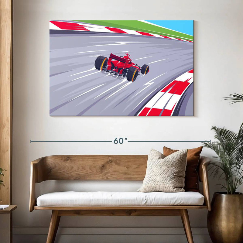 Mehar F1 Track, 32" H x 48" W
