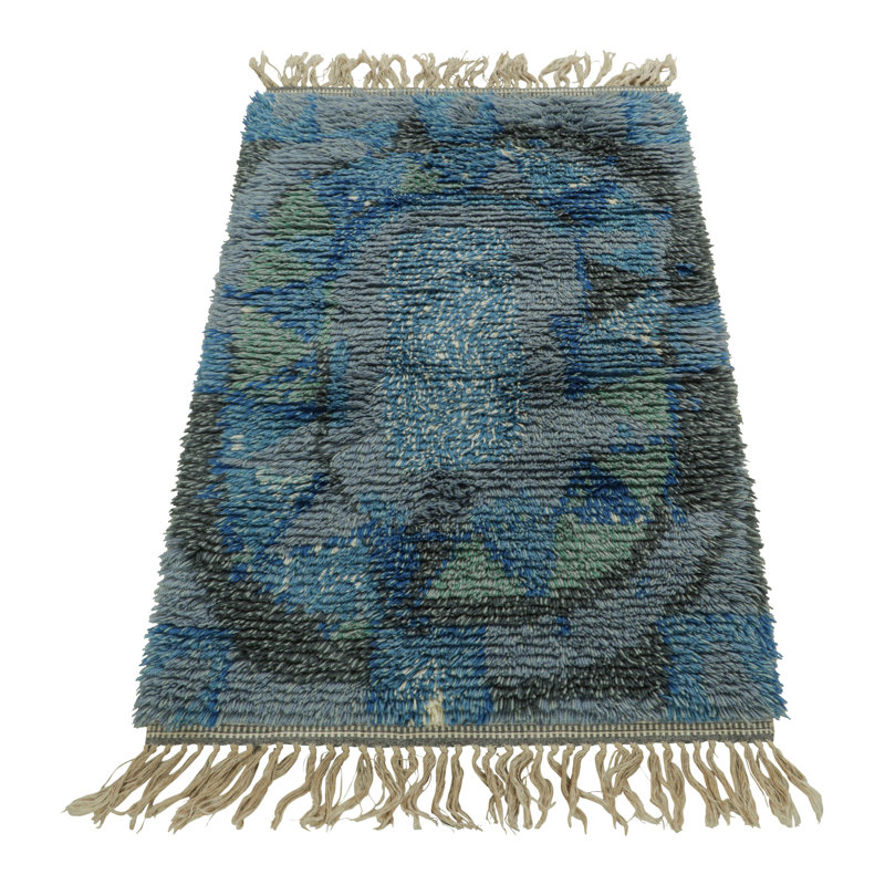 One-of-a-Kind 2’6x4’4 Hand Knotted Area Rug