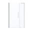 Pasadena 47'' W 72.01'' H Frameless Square Reversible Shower Kit-98582452