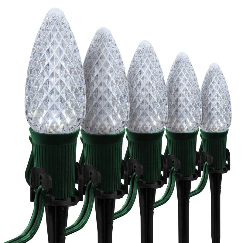C9 OptiCore LED Shatterproof Luminary & Pathway Lights, 100 feet, Cool White