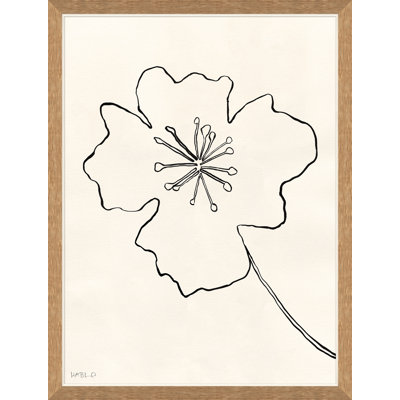 Line Drawing I Framed Drawing Print by Susan Hable