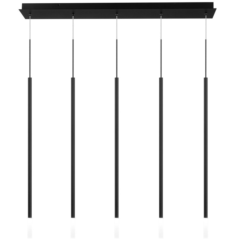 Viggo Linear Multi-Light 4-CCT Pendant, 40" H x 40" W x 5.5" D