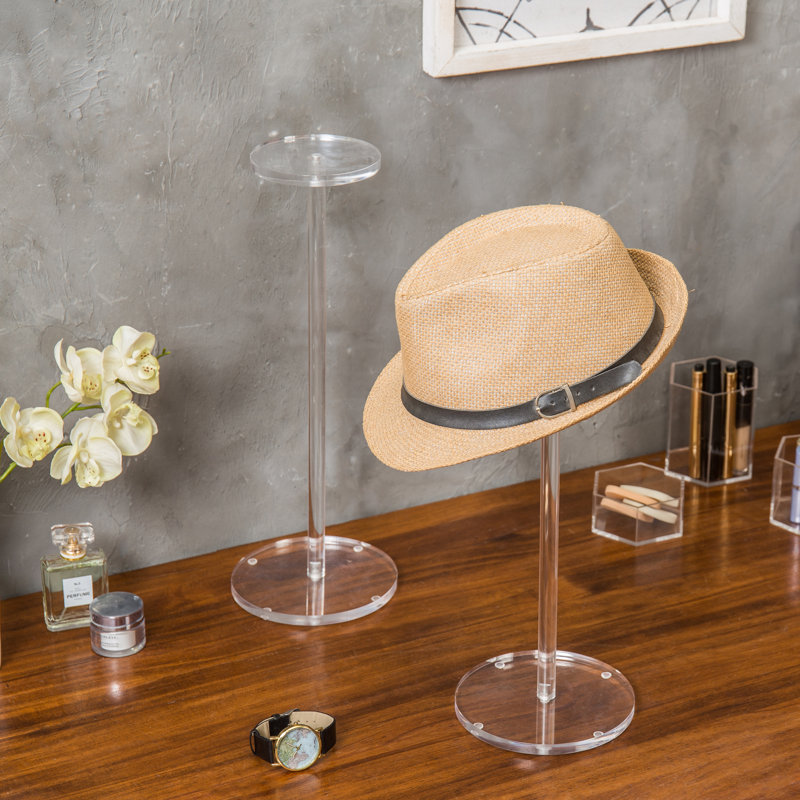 Plastic Freestanding Coat Rack, Transparent
