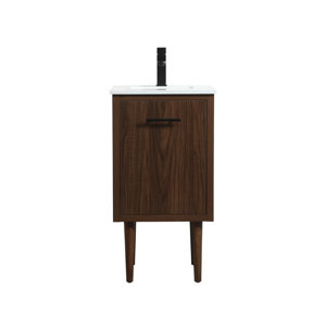 Latitude Run® Airon 18'' Free Standing Single Bathroom Vanity with ...