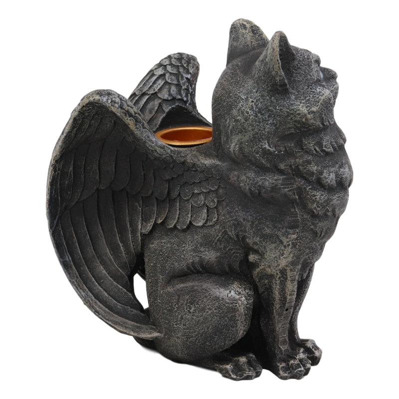 5.25'' H Resin Tabletop Candlestick