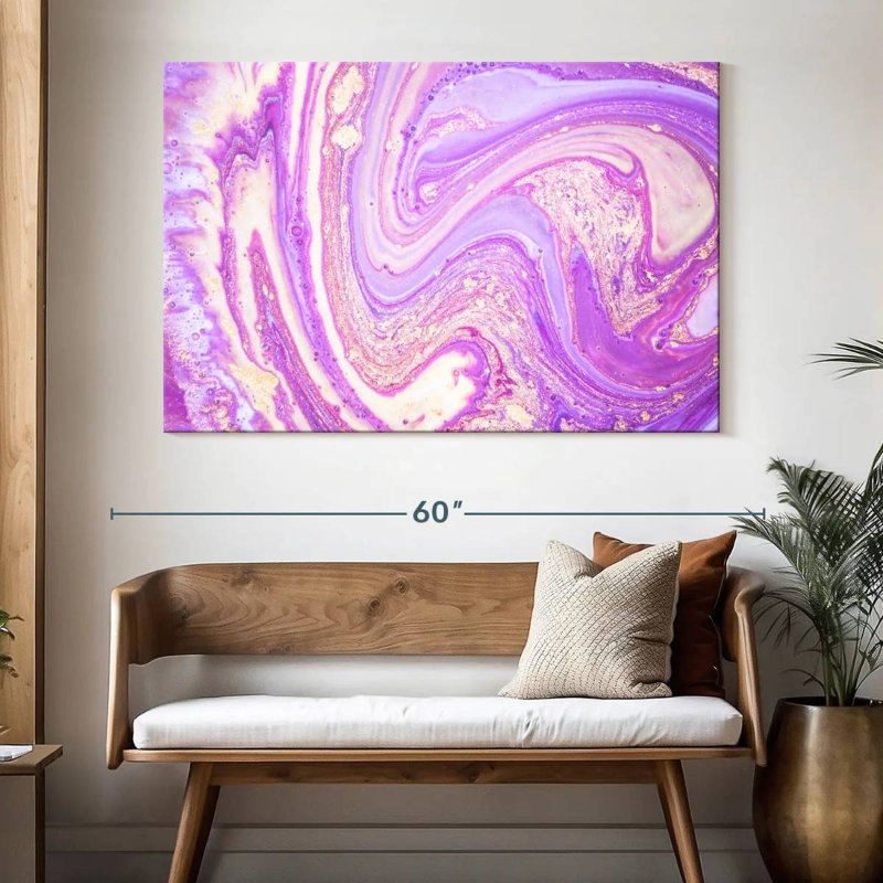 Avery Abstract Ancient Oriental, 34" H x 51" W