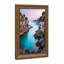 «Turquoise Bay and Coastal Village at Sunset», art mural-133481760