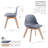 Alcalde Kids 12.8'' Desk Or Activity Chair Chair and Ottoman-474538752