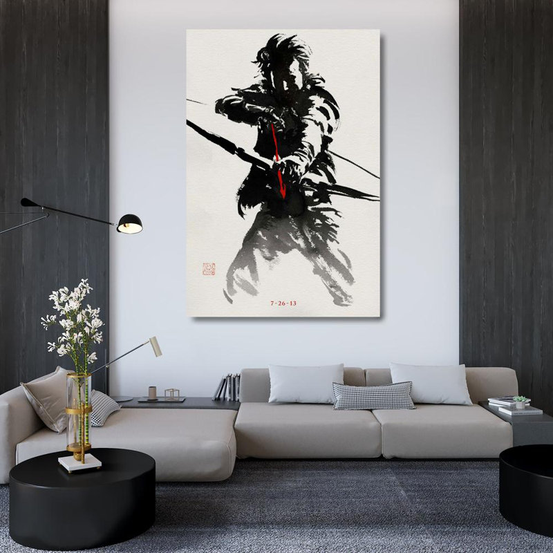 The Wolverine, 48" H x 32" W