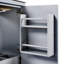 Meuble-lavabo de 20,3 po avec lavabo en céramique avec tiroir, porte et armoire de rangement-672311521