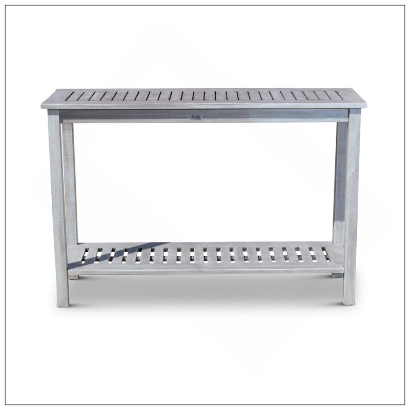 Console Eucalyptus, gris argenté