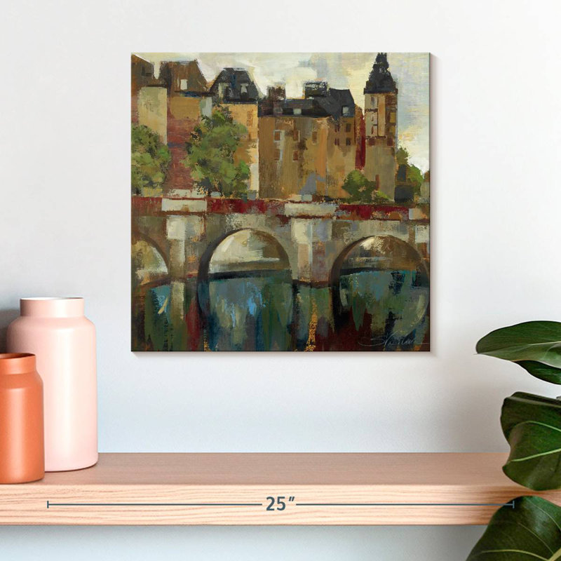 Nicci Paris, fin de l'été II, H 16 po x l 16 po