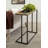 Fedorina Metal Console Table with Removable Tray